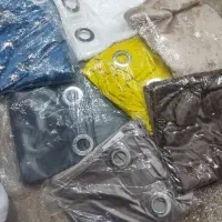 پردهای پانچی مخمل و حریر آماده قیمت مناسب اهواز