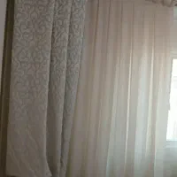 یک جفت پرده همراه دو عدد والان|پرده، رانر، رومیزی|تهران, نارمک|دیوار