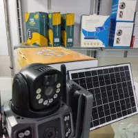 دوربین آژیر دار پنل خورشید ی با نصب رایگان|دوربین مداربسته|باغستان, |دیوار