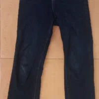 شلوار راسته آبی تیره