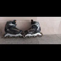 کفش اسکیت حرفه‌ای همراه با کیف وزانوبندو آرنج بند