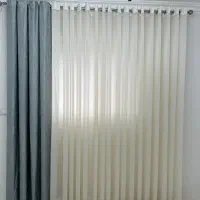 دو عدد پرده کاملا نو