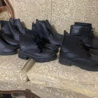 نیم بوت چرم پاییزی تنوع بالا