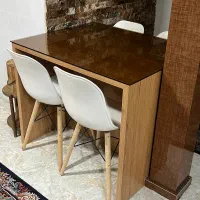 اسپیکر و میز نهار خوری ۴ نفره