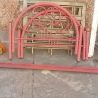 تخت خواب فلزی یک نفره با تشک