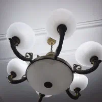 ۴عدد لوستر|لوستر و چراغ آویز|گرگان, |دیوار