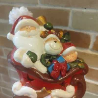 مجسمه  سورتمه بابانوئل|مجسمه، تندیس، ماکت|تهران, قصر فیروزه ۱|دیوار