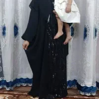 مانتو عبا کتیبه ایی کاملا نو|لباس|آبادان, |دیوار