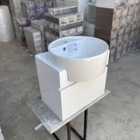 روشویی کابینتی مدل میلانو طرح چوب