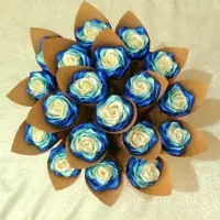 گل های روبانی|گل مصنوعی|شاهدشهر, |دیوار