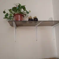 شلف شیشه ای|کتابخانه، شلف، قفسه‌های دیواری|شیراز, جانبازان|دیوار