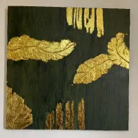 تابلو دکوراتیو )بوم..ورق طلا|تابلو، نقاشی، عکس|بوشهر, |دیوار