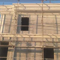 اجرای نما سیمانی شسته و مصالح ساختمانی