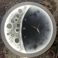 حراج تابلوماه تکسچر همراه با ساعت