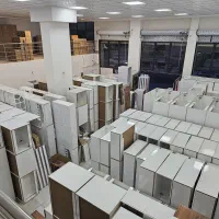 کابینت سفید پیش ساخته )درخشان (