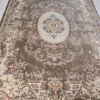 یک جفت فرش ۹ متری سی رنگ ابریشم