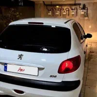 پژو206تیپ5مدل 95بیرنگ کم کارکرد