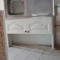 کابینت آبچگان به همراه سینک|آب‌چکان و نظم‌دهنده ظروف|پاکدشت, حصار امیر|دیوار