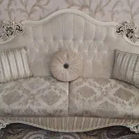 مبل استیل ۹نفره|مبلمان خانگی و میز عسلی|کرج, حصارک بالا|دیوار