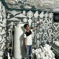 گچبریشیردل گچبری مبل قاببندی گچ آماده گچکاری تابلو