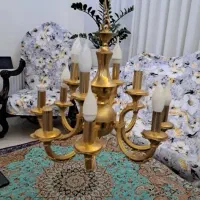 فروشگاه خریدار لوستر برنز و آینه شمعدان