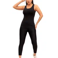 تاپ پشت تور و لگ مشکی