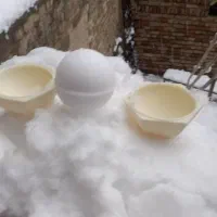 گوله برف ساز دستی زمستانی