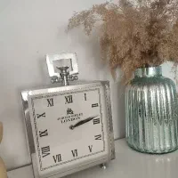 ساعت رومیزی استیل