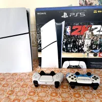 پلی استیشن 5 اسلیم دیجیتال 1 ترابایت دو دسته|کنسول، بازی ویدئویی و آنلاین|اسلام‌‌آباد غرب, |دیوار