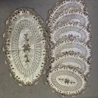 رومیزی ساتن و منجوق