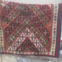 گلیم دست بافت|گلیم، جاجیم، گبه|همدان, |دیوار