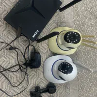 دو عدد دوربین ۳۶۰ درجه و یک عدد مودم سیمکارت خور