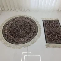 فرش گرد و ۲ تخته پادری زاگرس