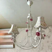 لوستر سه شاخه ودیوارکوب