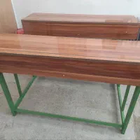 نیمکت مدرسه ای ۳نفره نو