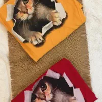 تیشرت طرح گربه|لباس|بندر ماهشهر, |دیوار