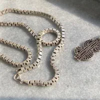 گردنبند نقره ونیزی|بدلیجات|تالش, هشتپر|دیوار