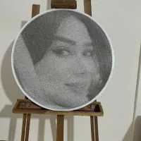 تابلو میخ و نخ چهره|تابلو، نقاشی، عکس|تهران, آرژانتین|دیوار