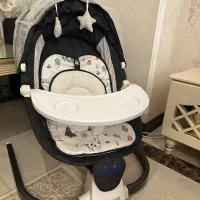 ننو برقی گهواره برقی و صندلی غذا|اسباب و اثاث بچه|گرمدره, |دیوار