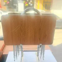 عسلی تاشو پایه استیل سایز بزرگ|مبلمان خانگی و میز عسلی|اهواز, نادری|دیوار