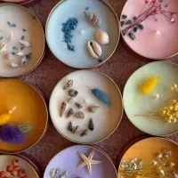 شمع های تزئینی و عطری و گیفت