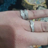 حلقه ست و دستبند نقره