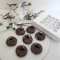 کوکی نیویورکی شکلات و گردو با طعم دهی فندق/کارامل|خوردنی و آشامیدنی|تهران, نیروی هوایی (پیروزی)|دیوار