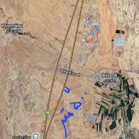 مژده مژده زمین بره جاده اتوبان تبریز به اهر