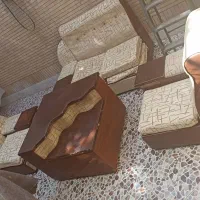 مبل ۴نفره همراه میز