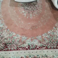 یک جفت فرش ماشینی نخ مرینوس اعلا سالم