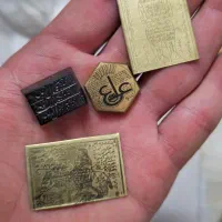 انواع مهره و لوح تضمینی|کلکسیون اشیاء عتیقه|کرمانشاه, |دیوار