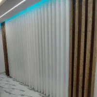 پرده حریر و مخمل دوخت حرفه‌ای با ضمانت کیفیت|پرده، رانر، رومیزی|قم, باغ شریفی|دیوار
