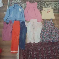 ۱۵۲تیکه لباس دخترانه تروتمیزاز۵سال تا۱۰سال|کفش و لباس بچه|مشهد, سجاد شهر|دیوار