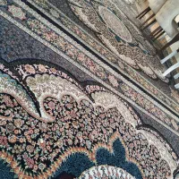 فرش سرمه ای نو